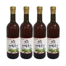 국내산 100% 개복숭아 발효액 750ml 4병 5년숙성