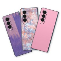 스키니스킨 갤럭시 Z폴드4 F936 톰에디션 컬러 패턴 스킨 꾸미기스티커 케이스, 해바라기소녀