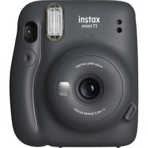 인스탁스 즉석카메라, 차콜 그레이 (Charcoal Gray), Mini 11, 1개