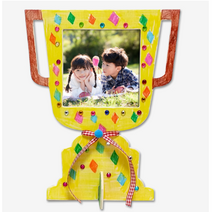 만들기대장 트로피 나무액자 만들기 상장 졸업 DIY 학교 어린이집 유치원 단체 수업