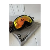 살로몬 고글 스키 Salomon Goggles 여성 X-TEND S Black/ML Mid Red Univ - New with tag no box