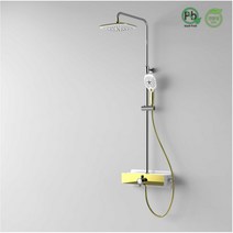 한양수전 그랑데 골드 해바라기 선반 레인샤워 DS10000 GD