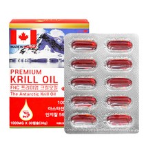 FHC 프리미엄 크릴오일, 30캡슐, 5개