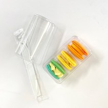 아이팩 투명 마카롱 2구 케이스 50개