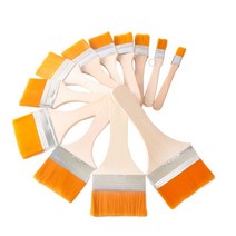 페인트붓 젯소 막붓 청소붓 빽붓 10개, 젯소 4호 10개