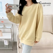 커스텀에이블 루즈핏 라운드 시보리 티셔츠 C2301TS008A