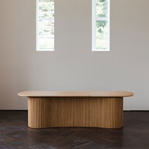 베네 오크 벤치 아일랜드 식탁 테이블 의자 5size, 호마이카, 1400