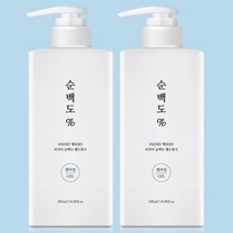 순백도 핸드워시 대용량 손세정제 500ml 2개