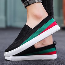 몬드스팟 2.5cm 남성 유니크 가벼운 슬립온 패션 운동화 블랙 (DM1085)