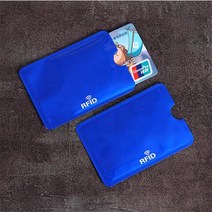 안티 Rfid 은행 카드 홀더 금속 NFC 차단 리더 잠금 ID 신용 가방 남성 레이저 알루미늄 케이스 보호 5 피스