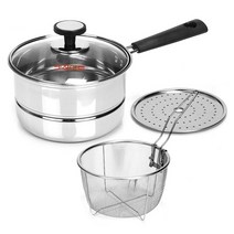 키친아트 스텐찜국수냄비, 16cm, 1개