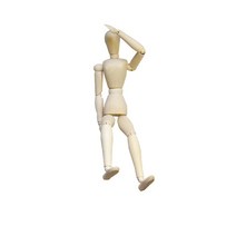 [∂LL7] 목각인형16(여) 40cm W60-08 구체관절 화방용품 소묘 뎃생보조 뎃셍보조 뎃생_h§eEA, 기본⊙옵