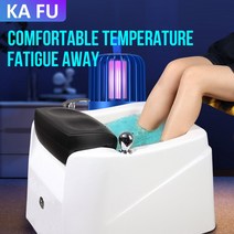 버블 족욕기 각탕기 뷰티 살롱용 발 목욕 욕조 아크릴 마사지 서핑 조명 물 테라피 분지 페디큐어 볼 스파 기계, 5.영국 플러그 - 220V