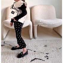 [콤마] 봄 도트부츠컷