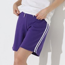 여자 여름 운동복 반바지 두줄 밴딩 쇼츠 엄마 여름룩 휴양지룩 밴딩팬츠
