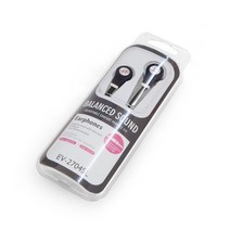 메모렛 보급형 3.5파이 칼국수 이어폰 EV-2704SL 블랙