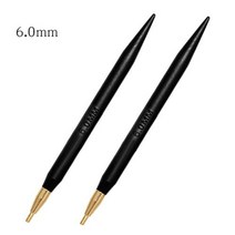 Fenrry SKC 샌들 우드 원형 뜨개질 바늘 크로 셰 짜기 핀 바느질 도구 스웨터 제직 DIY 니트 액세서리, 6MM