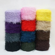 솔잎사 대용량 가디건 겨울 뜨개실 뜨개질 털실 부전모사, 550g, 7.보라