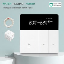 전기장판온도조절기MIJIA-물 전기 바닥 가스 보일러 난방 제어 스마트 WiFi 온도 조절기 카세트 MI Home A, 05 WT WHS with Box