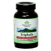 Organic India 트리팔라 베지테리안 캡슐, 90개입, 1개, 90정