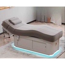 온열침대 전동미용 한의원 정형외과 침대 추나 베드, 그레이 단일 모터 온열 팔걸이 없음