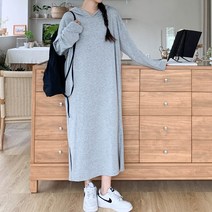 린다샵 / 미리로 긴팔 후드 원피스