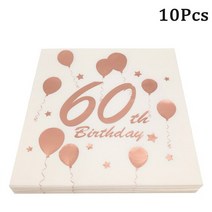 10pcs 블랙 로즈 골드 30 세 생일 케이크 토퍼 장식 남자 축하 파티 기념일, 20 60