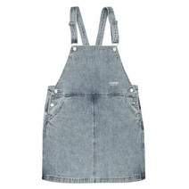 에꼴리에 여아 스톤 워싱 데님 멜빵 원피스 21A1854 BL