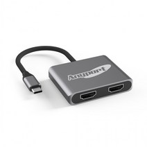 [애니포트]Type C 듀얼HDMI 컨버터 모니터확장 HDMI확장기 21DH, 상세페이지 참조, 상세페이지 참조, 상세페이지 참조