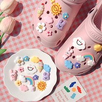 색감요정 소풍가는 날14pcs 지비츠세트 크록스꾸미기