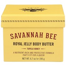 Savannah Bee Company Royal Jelly 바디 버터 - 딥 하이드레이팅 버터143814, 투펠로 허니