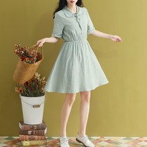 반팔원피스 청소년 0스윗 허리보정 여성 중학교 고등학교 단아한 599389902