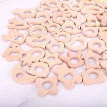 짱패브릭 너도밤나무 우드토이 마크라메 행주걸이 나무걸이, 05도넛