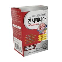 인사매니아 프로폴리스 칼슘 비타민c (1430mg x 60정), 2개