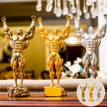 헬창선물 피지컬100 헬창피규어 트로피 춘리 근징어게임, 브론즈