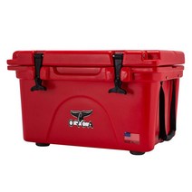 [ 오르카 ] ORCA 쿨러 박스 Orca Coolers 26 쿨러 26QT 대형 약 25L ORCRE RE026 Red 하드 쿨러 보냉 아웃도어 캠프 쿨러 BOX [], 레드/레드