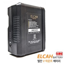 ELCAN 엘칸 미니 VM-141C V마운트 ENG카메라 모니터 조명 배터리