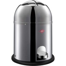 웨스코 미니휴지통 6리터 스테인리스