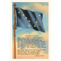 (영문도서) Vintage Journal Alaskan Flag and Poem Paperback, Found Image Press, English, 9781669524632