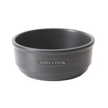 젠쿡 (ZEN COOK) 스트라이프 쿡볼 / 안심 뚝배기 무균열 뚝배기 계란찜 된장찌개 김치찌개 순두부찌개 갈비탕 순대국 추어탕 삼계탕 콩나물국밥 해장국, 6호 (S6)