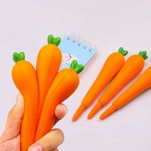 스퀴시 볼펜 6종 사무실 학생 선물, 복숭아