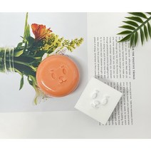 무표정 곰돌이 비누 스템프(도장만) 만들기 diy (자체제작), 스템프만