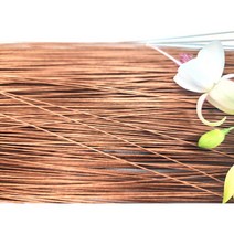 지철사27번철사/꽃철사27호/지철사 대용량(약700개) 길이72cm 밤색 무료배송/꽃포장용철사/꽃만들기재료