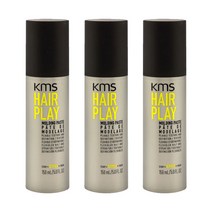 KMS 헤어플레이 몰딩 페이스트 150ml 3개 / KMS HairPlay Molding Paste 5oz 3 Pack
