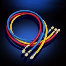 새로운 3 피스 R410a R22 에어컨 냉매 충전 testo 550 자동차 A/C 시스템, 한개옵션1, 02 3xTube 120cm 48inch