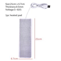 온수매트 Usb 충전 따뜻한 붙여 넣기 패드 방수 탄소 섬유 난방 패드 신발 장갑 패드 용품에 대 한 안전한 휴대용 난방 따뜻한 패드, 3-1개