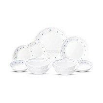 코렐 블루엘레강스 2인그릇세트 A 10pcs, 미국형공기대접