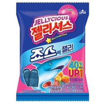 칠성 워터젤리 젤리추천 롯데 죠스바젤리 젤리셔스 과일젤리 대용량젤리 70G 8개, 27세트