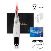 갈바닉마사지기 고주파마사지기 갈바닉전기 플라스마 펜 Neatcell 소형 피코세컨드, 레드 영국