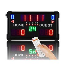 Spolehli 스코어보드 점수판 스폴렐리 리드 멀티스포츠 14 24s 샷 리모컨 휴대용, Waterproof scoreboard